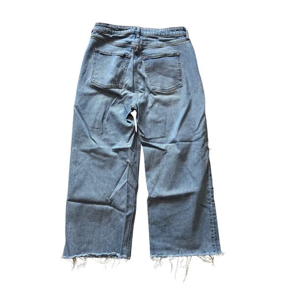 Copied - Extra High-Rise Wide Leg Medium Wash Jeans Women's Size 10P - Picture 2 of 3